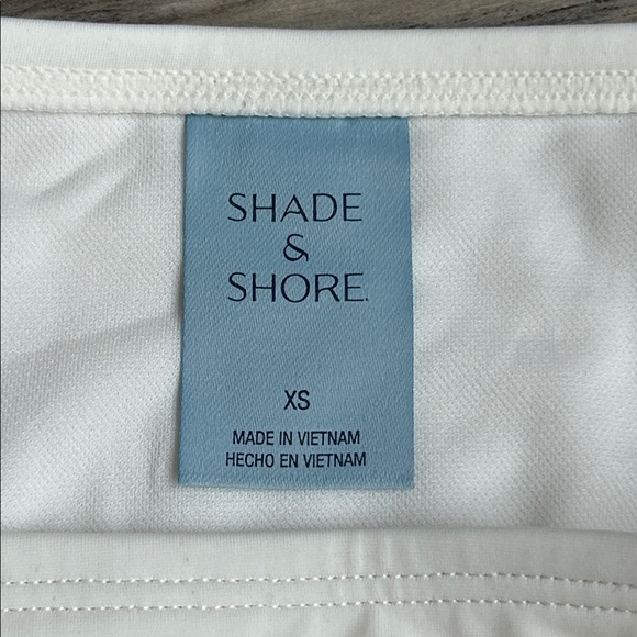 NWT Shade & Shore White Bikini Bottom - Picture 5 of 7